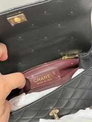 Chanel Small Coco Handle in Caviar Gold Hardware