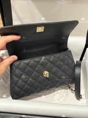 Chanel Small Coco Handle in Caviar Gold Hardware