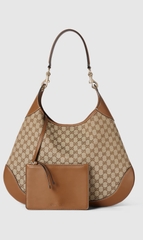 GUCCI B MEDIUM SHOULDER BAG 815924 HAAKG 9755 - LIKE AUTH 99%