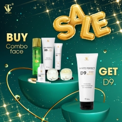 TẶNG NGAY 1 KEM DƯỠNG BODY D9 550k KHI MUA BỘ FACE TOP WHITE
