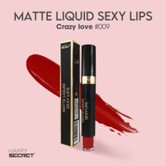 Son lì không trôi Matte Liquid Sexy Lips Crazy Love 009