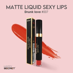 Son lì không trôi Matte Liquid Sexy Lips Drunk Love 007