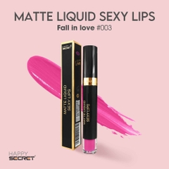 Son lì không trôi Matte Liquid Sexy Lips Fall in Love 003