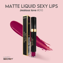 Son lì không trôi Matte Liquid Sexy Lips Jealous Love 010