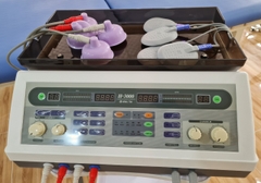 Máy điều trị điện xung kết hợp giác hút Hàn Quốc