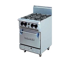 Bếp âu 4 họng có lò nướng Berjaya / Deluxe Range Oven with Open Burner  DRO 4L