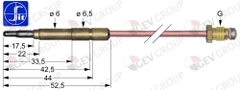 Đầu dò nhiệt độ bếp âu / THERMOCOUPLE 600 mm (Bertos 22289200)