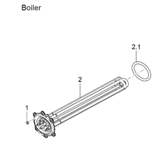 Điện trở máy rửa chén P50 boiler heating element 9 kW - 30011928