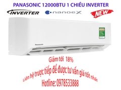 Điều hòa Panasonic 12000Btu 1 Chiều Inverter