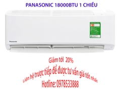 Điều hòa Panasonic 18000Btu 1 Chiều