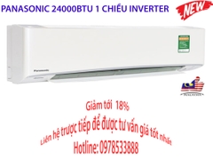 Điều hòa Panasonic 24000Btu 1 Chiều Inverter