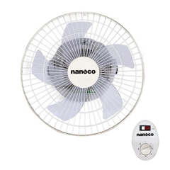Quạt Trần Đảo Nanoco NOF1609 (màu xám trắng)
