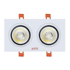 Đèn Âm Trần Vuông COB Thân Trắng Asia Lighting AV
