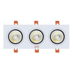 Đèn Âm Trần Vuông COB Thân Trắng Asia Lighting AV