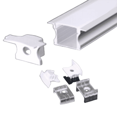 Nẹp Nhôm Dùng Cho LED Dây Trong Nhà Nanoco NST-AB2414