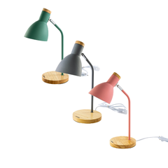 Đèn Bàn Đế Gỗ Nanoco NDKC03