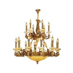 Đèn Chùm Đồng Cao Cấp Nam Long Netviet NC 030/12+6