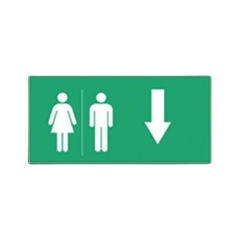 Hình Chỉ Dẫn Toilet Đi Xuống Nanoco NEXF-TD