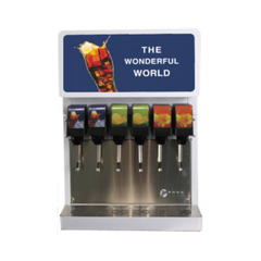 Máy Rót Nước Ngọt 6 Vòi Tự Động CVSA 218B6S