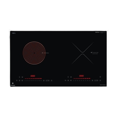 Bếp Đôi Điện Từ Và Hồng Ngoại Pramie PRTH-2103