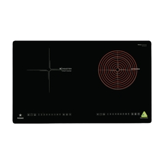 Bếp Đôi Điện Từ Và Hồng Ngoại Lắp Âm Pramie PRTH-A1