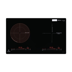 Bếp Đôi Điện Từ Và Hồng Ngoại Lắp Âm Pramie PRMY-2108