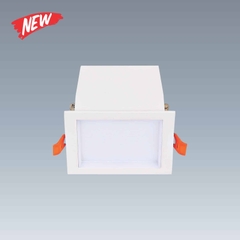Đèn LED Downlight Âm Trần Mặt Vuông Chìm Tối Giản Anfaco AFC 778/1 LED 9W