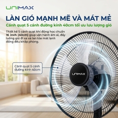 Quạt Đứng 16 Inch Unimax UMFV-16005S (60W)