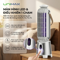 Đèn Bắt Muỗi Bạc USB Unimax UMKV-1617S (8W)