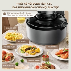 Nồi Chiên Không Dầu AQUA AQS-ADB501T(S)