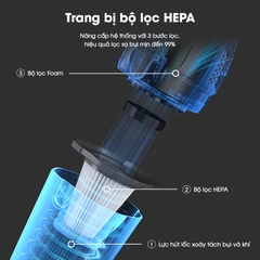 Máy Hút Bụi Cầm Tay AQUA AQS-CCX600R(W)-VN