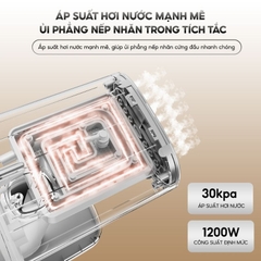 Bàn Ủi Hơi Nước AQUA AQS-W2598(W)