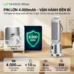 Đèn Bắt Muỗi Bạc USB Unimax UMKV-1617S (8W)