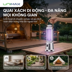 Đèn Bắt Muỗi Bạc USB Unimax UMKV-1617S (8W)