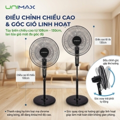 Quạt Đứng 16 Inch Unimax UMFV-16005S (60W)