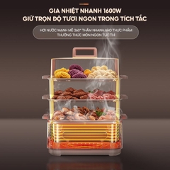 Nồi Lẩu Hấp Đa Năng AQUA ASMC-ES101(W)