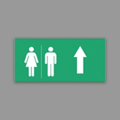 Hình Chỉ Dẫn Toilet Đi Lên Nanoco NEXF-TU