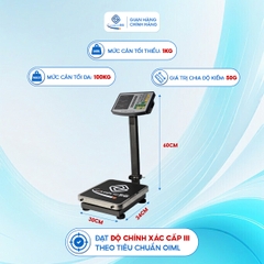 Cân Bàn Điện Tử Sài Gòn SGB-100 (60-100kg)