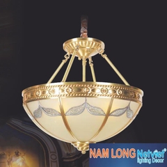 Đèn Thả Bàn Ăn Đồng Cổ Điển Nam Long Netviet NB 811
