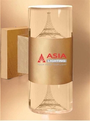 Đèn Tường 2 Đầu Hình Tháp Eiffel - Thân Màu Đồng Asia Lighting DTU-TH-03