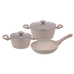 Bộ Nồi Chảo Hợp Kim Nhôm Cao Cấp Nanoco NCWS540