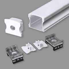 Nẹp Nhôm Dùng Cho LED Dây Trong Nhà Nanoco NST-AB1714
