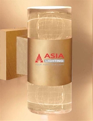 Đèn Tường 2 Đầu Hình Điạ Cầu - Thân Màu Đồng Asia Lighting DTU-DC-03