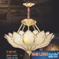 Đèn Thả Bàn Ăn Đồng Cổ Điển Nam Long Netviet NB 055