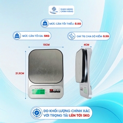 Cân Điện Tử Nhà Bếp Sài Gòn SGNB-01 (5kg)