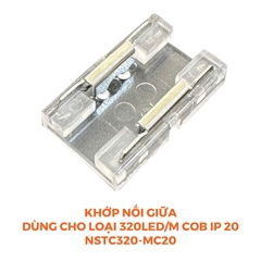Khớp Nối Giữa Cho LED Dây COB IP20 Nanoco NSTC320-MC20