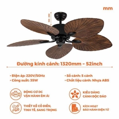 Quạt Trần Nanoco NCFD5251