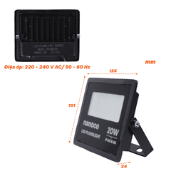 Đèn Pha Nanoco Janus Series NLFM020
