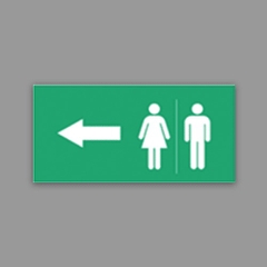 Hình Chỉ Dẫn Toilet Bên Trái Nanoco NEXF-TL