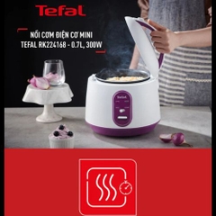 Nồi Cơm Nắp Gài Tefal 0.7 lít RK224168